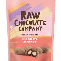 Raw Choc Co Chocolate Almonds 110g x 6