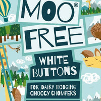Moo Free Buttons - White 25g x 25