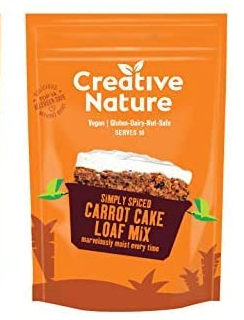 Creative Nature Simply Spiced Carrot Cake Loaf Mix 250g
