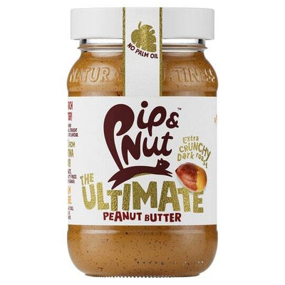 Pip & Nut Ultimate Crunchy Dark Roast Peanut Butter 300g