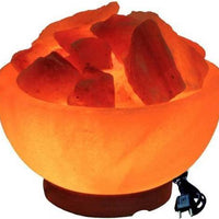 Revolution Square Fire Bowl Salt Lamp Single