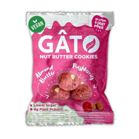 Gato Cookie Bites - Almond Butter & Raspberry 33g x 10