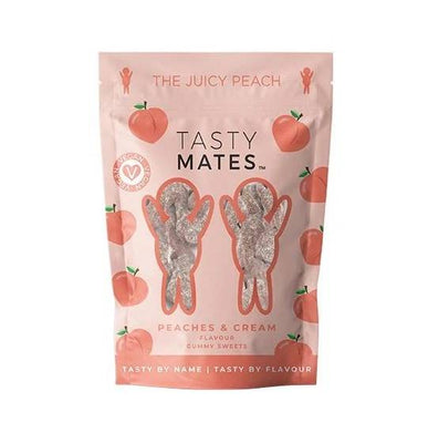 Tasty Mates The Juicy Peach Gourmet Gummy Sweets 54g x 12