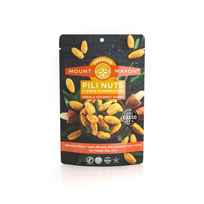 Mount Mayon Premium Pili Nuts - Kerala Coconut Curry 28g x 12