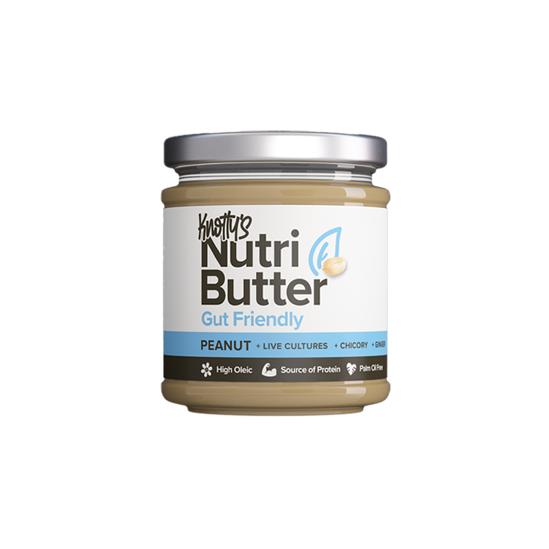 Knottys Nutri-Butter - Gut Friendly Peanut Butter 180g