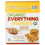 Rw Garcia Organic Gf Everything Except The Bagel Crackers 155g