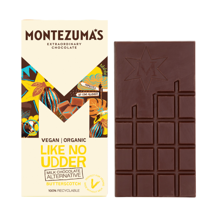 Montezuma's Like No Udder Butterscotch 90g x 12