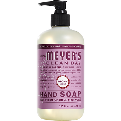 Mrs Meyers Peony Hand Soap 370ml