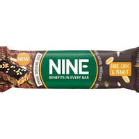 NINE Dark Choc & Peanut Seed Bar 40g x 20
