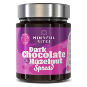 Mindful Bites Vegan Dark Chocolate & Hazelnut Spread - Jar 300g
