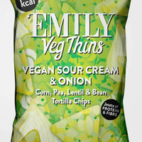 Emily Crisps Vegan Sour Cream & Onion Impulse Thins 23g x 24