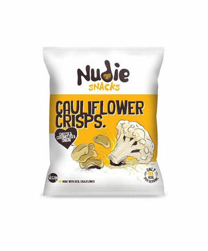 Nudies Caramelised Cheese & Onion Cauliflower Crisps 80g x 16