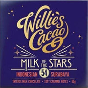 Willies Cacao Milk Of The Stars Surabaya 54% Bar 50g x 12