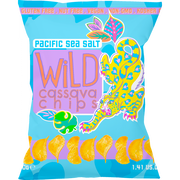 Wild Cassava Pacific Sea Salt Chips 40g x 12