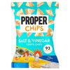 Properchips Salt & Vinegar Lentil Chips 85g x 8