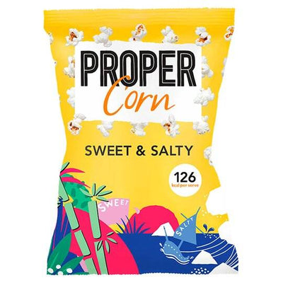 Propercorn Proper Sweet & Salty Popcorn 90g x 8