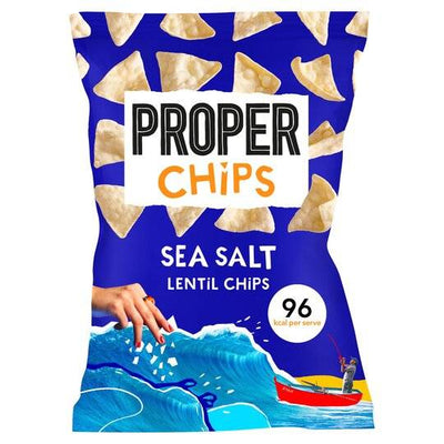 Properchips Sea Salt Lentil Chips 85g x 8