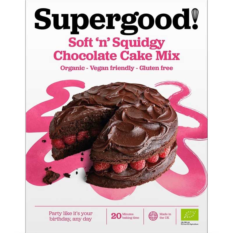 Supergood Soft N Squidgy Chocolate Cake Mix 350g