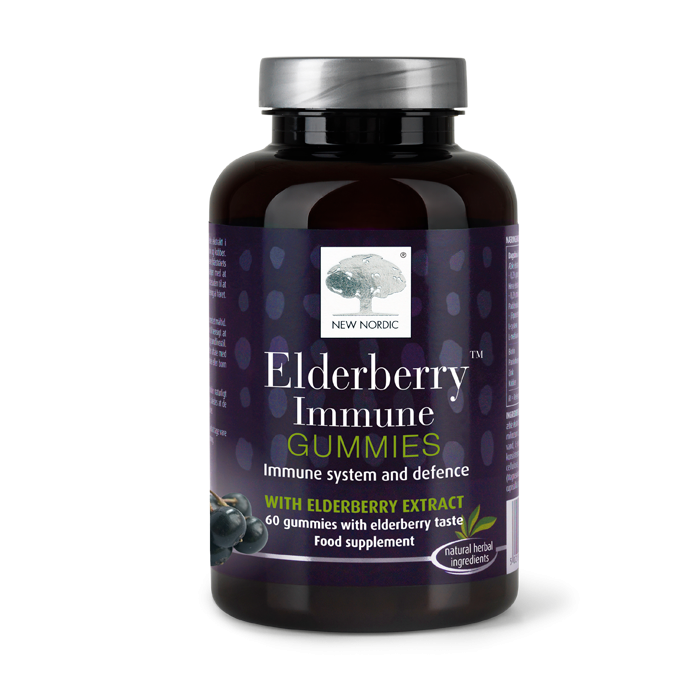 New Nordic Elderberry Immune Gummies 60s