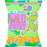 Wild Cassava Salt & Vinegar Chips 40g x 12